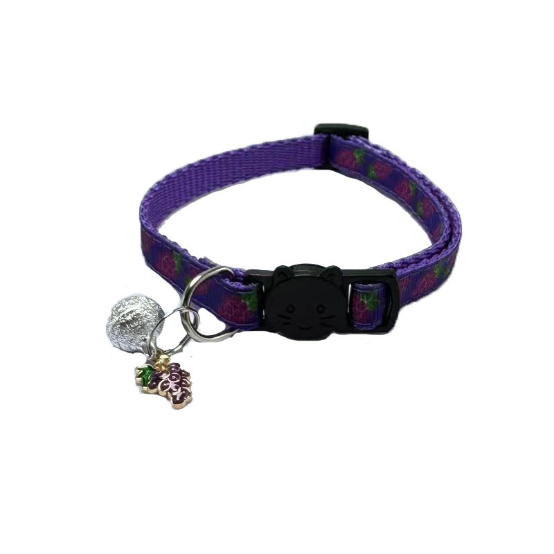 24 nuevos collares de frutas para gatos con accesorios de frutas para collares de mascotas fabricantes en stock
