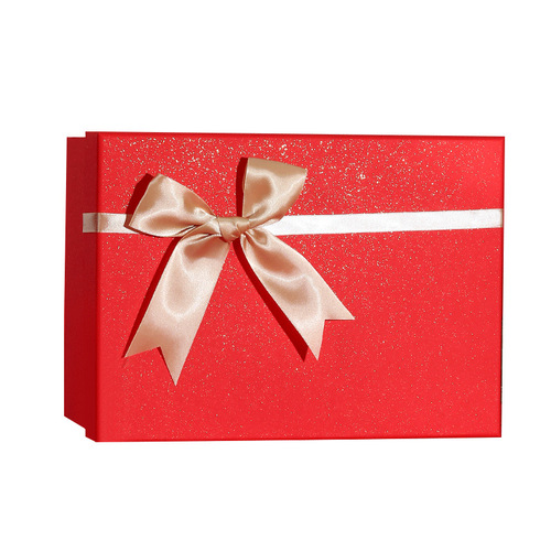 New Year gift box empty box wholesale festive supplies wedding box Chinese style box red gift box New Year gift box