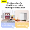 baseus/ Times thinking Igloo student Refrigerator  6L Winter heat preservation Cooling in summer) 220V EU regulations