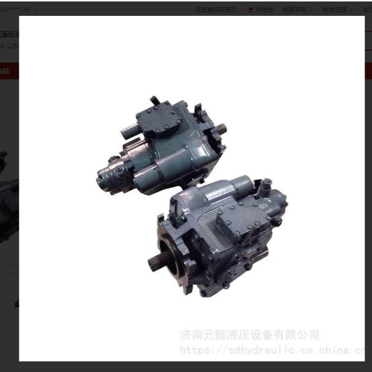 铲运机液压泵维修,铲运机萨澳柱塞泵维修