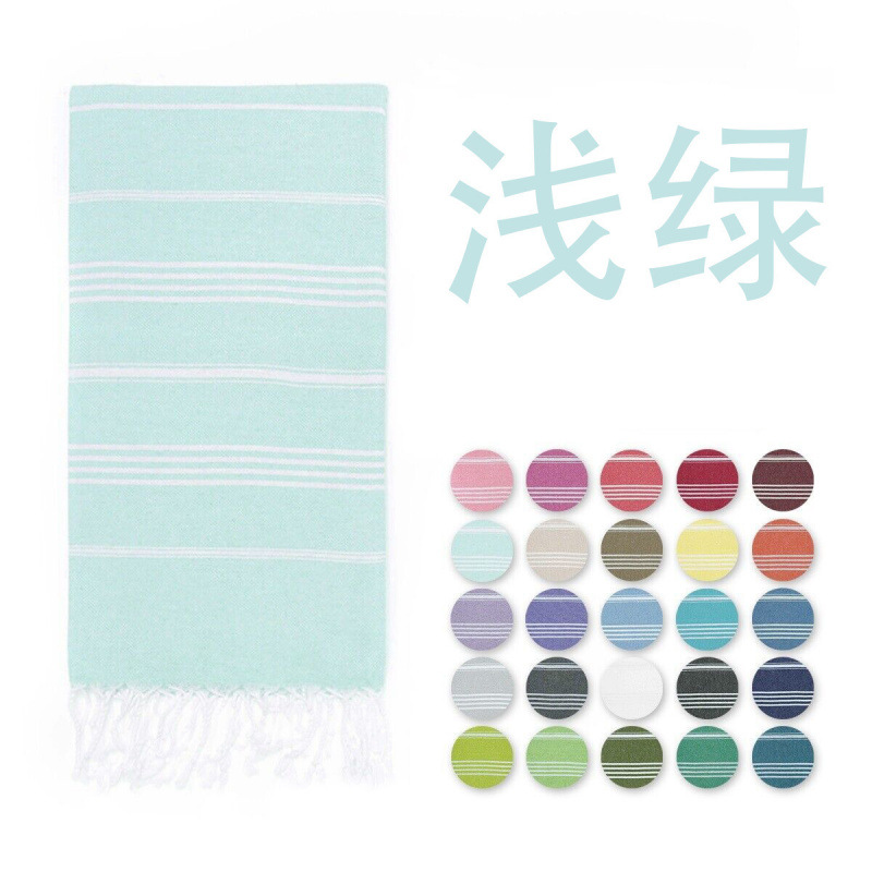 터키 스트립 - 연한 녹색