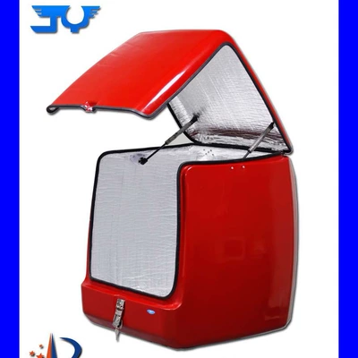 Store Manager Recommended: Large-Capacity Commercial Fast Food Delivery Box, Motorcycle Large Tail Box, Vehicle-Mounted Delivery Box, Delivery Container (Motorcycle trunk)