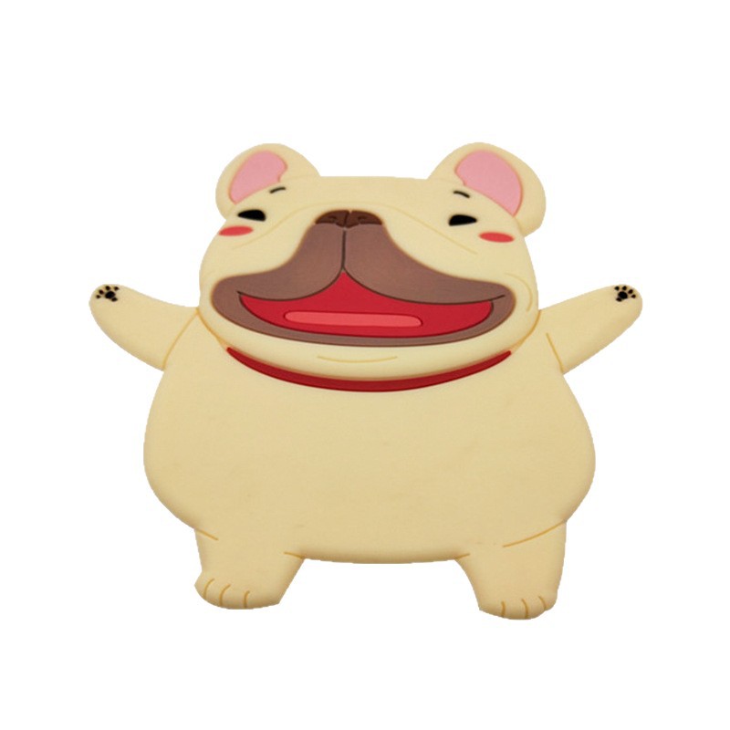 Los fabricantes suministran espejo de maquillaje de silicona portátil con estuche de silicona de espejo de maquillaje de mujer