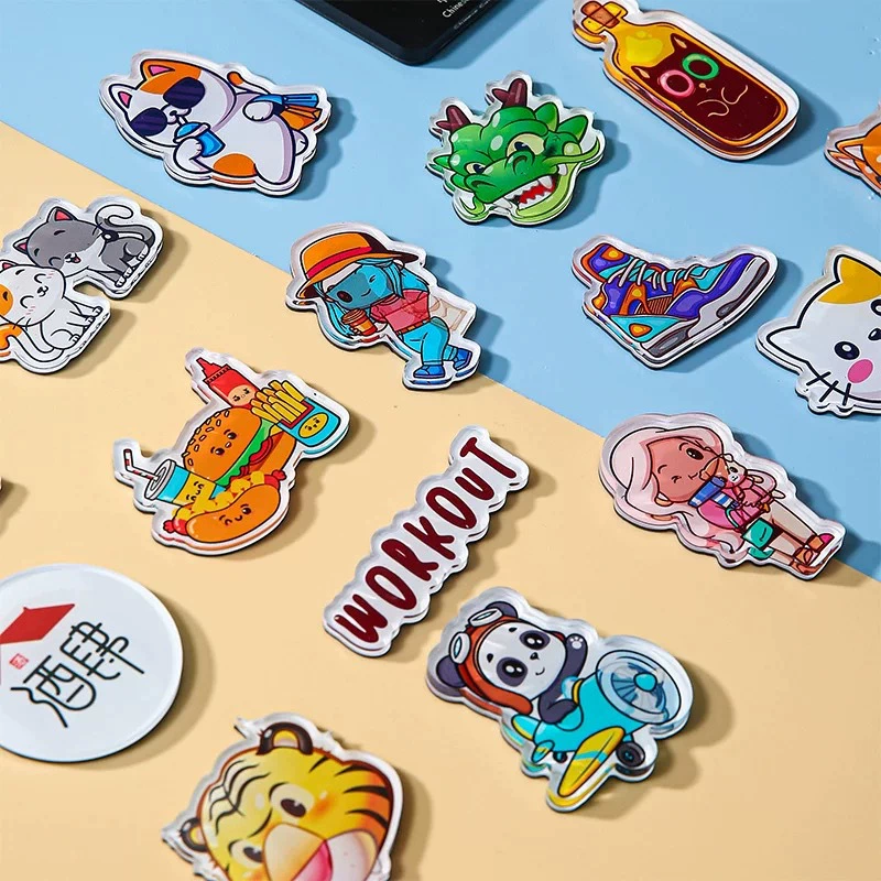 Fridge magnet, acrylic popular keychain, Birthday gift