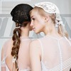 Fashionable lace scarf, accessory for bride, European style