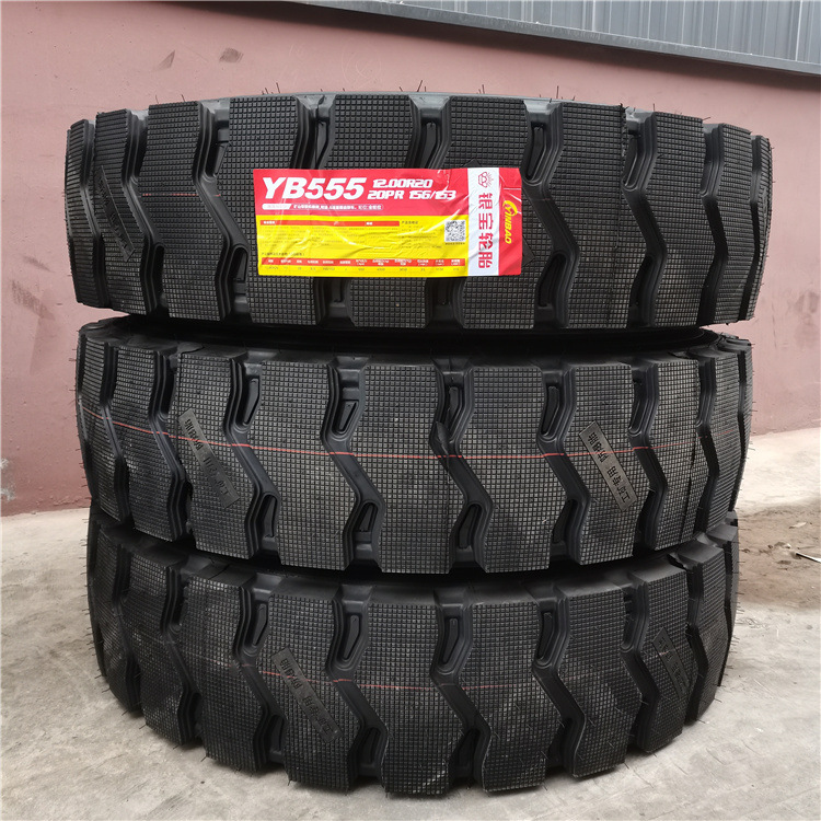 供应全钢子午线汽车胎12.00R20 矿用大花卡车轮胎配内胎垫带