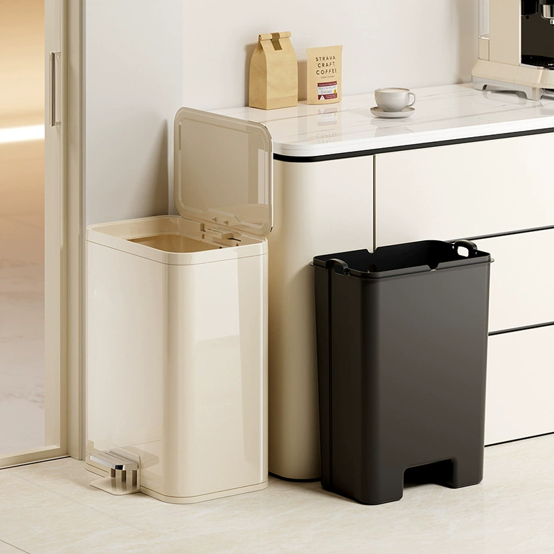 Garbage can, mute square warm hygienic storage system