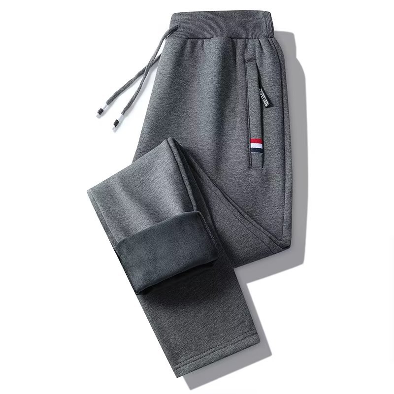 2022 pantalones populares de otoño con los tobillos pantalones casuales de los hombres pantalones de chándal de color sólido de otoño estilo coreano moda suelta deportes