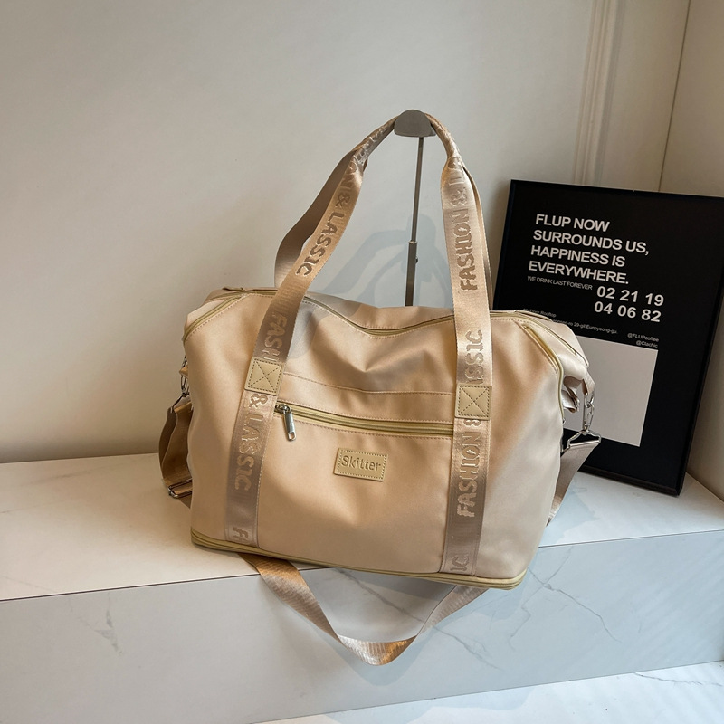 Seco-humedo separación bolsa deportiva de acondicionamiento de mujeres ocio viaje de negocios bolsa de viaje de viaje de viaje de hombres bolsa de mano de gran capacidad de corta distancia