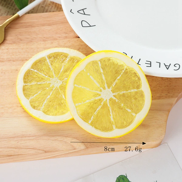Large lemon slice-yellow (model version)