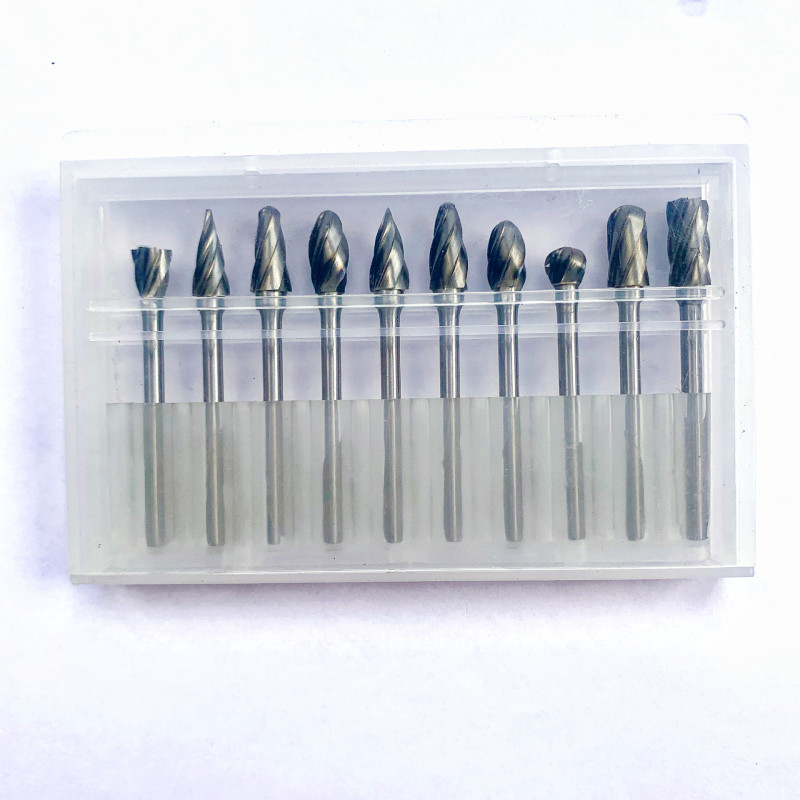 回転やすり3mm 10点セットタングステン鋼小型セット幅歯6mm木工専用高効率耐摩耗性耐摩耗性耐打|undefined