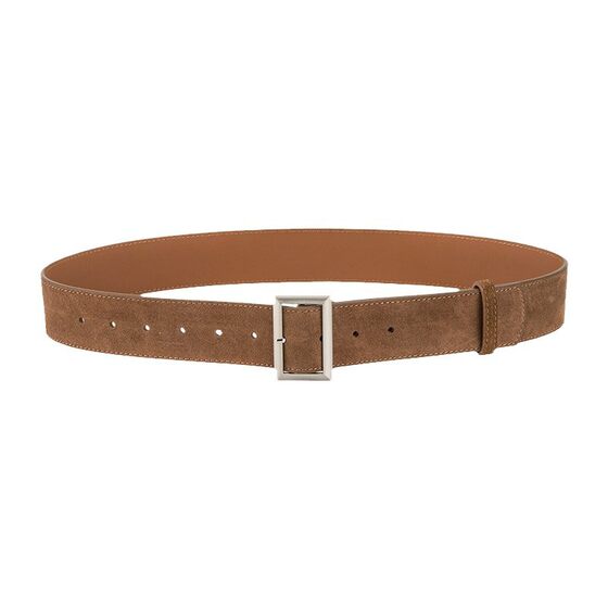 New Vintage Belt Women's Frosted Anti-velvet High-end Fashion All-match Jeans Decorative Leather Belt Women