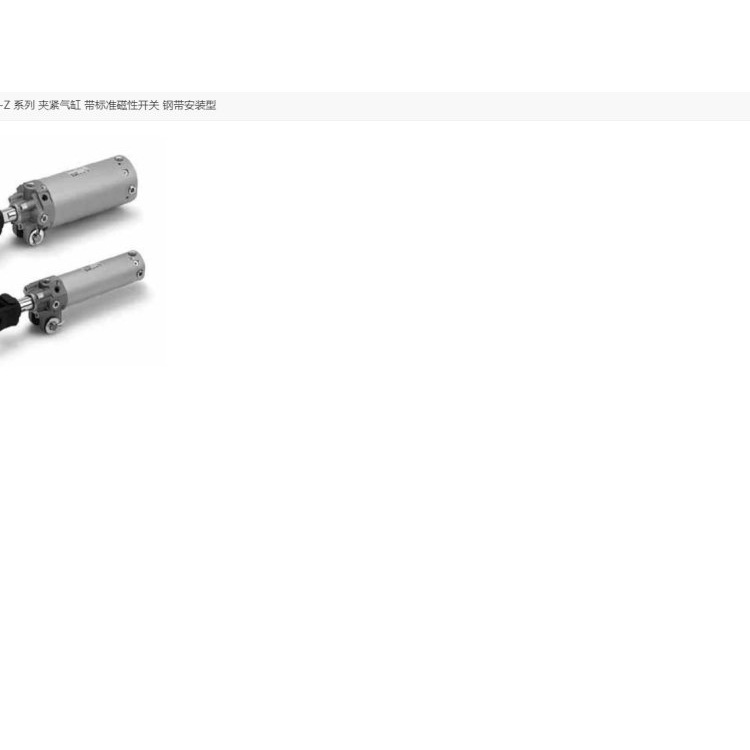夹紧气缸 带标准磁性开关 钢带安装型型号 CK1A50-125YZ日本SMC正