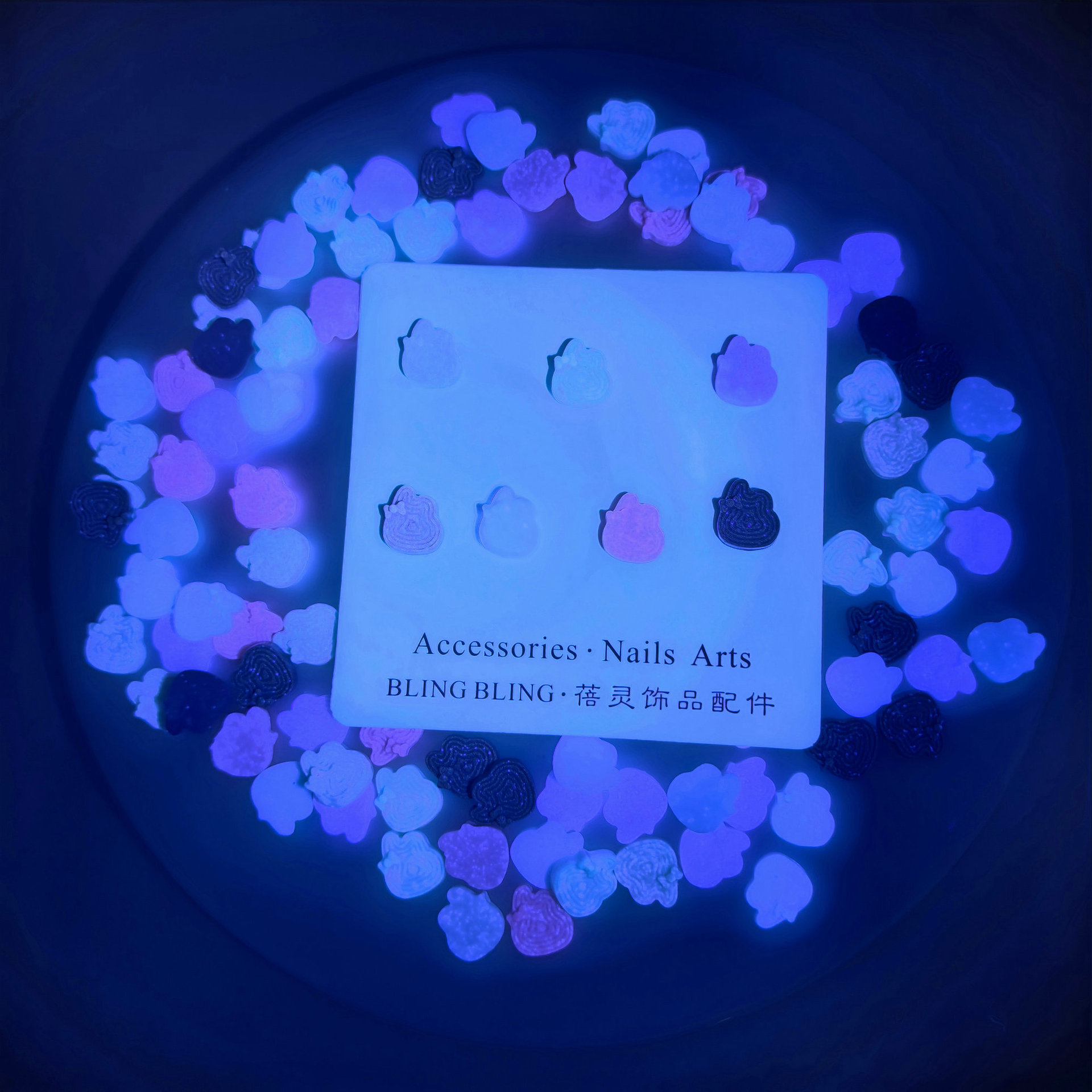 马卡龙巧克力美甲饰品食玩甜品彩色立体树脂穿戴甲配饰批发000