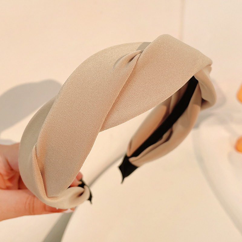 16#Khaki twist headband