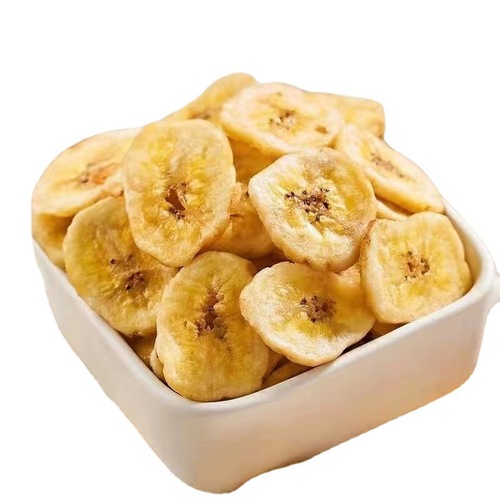 One-time delivery Lin'an Crispy Banana Chips Fruits Dry Banana Nuts Dried Fruit Pregnant Women Leisure Snacks Wholesale