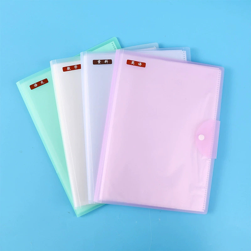 Junior high school student test paper storage a4a3 plastic transparent drawing paper pregnancy test certificate certificate document this information booklet