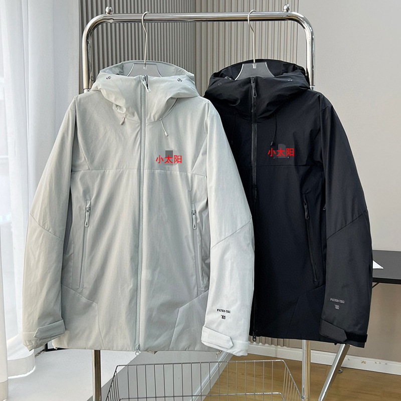 Kai Kls down Jacket Men's Winter Small Sun Sports Outdoor Windproof and Waterproof Hooded Outdoor Hard Shell Jacket Goose down