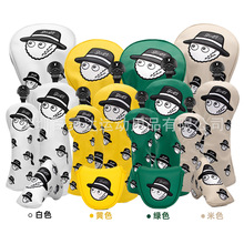 厂家直供小球球杆套 铁杆套 直条/L型/半圆推杆套 高尔夫木杆套