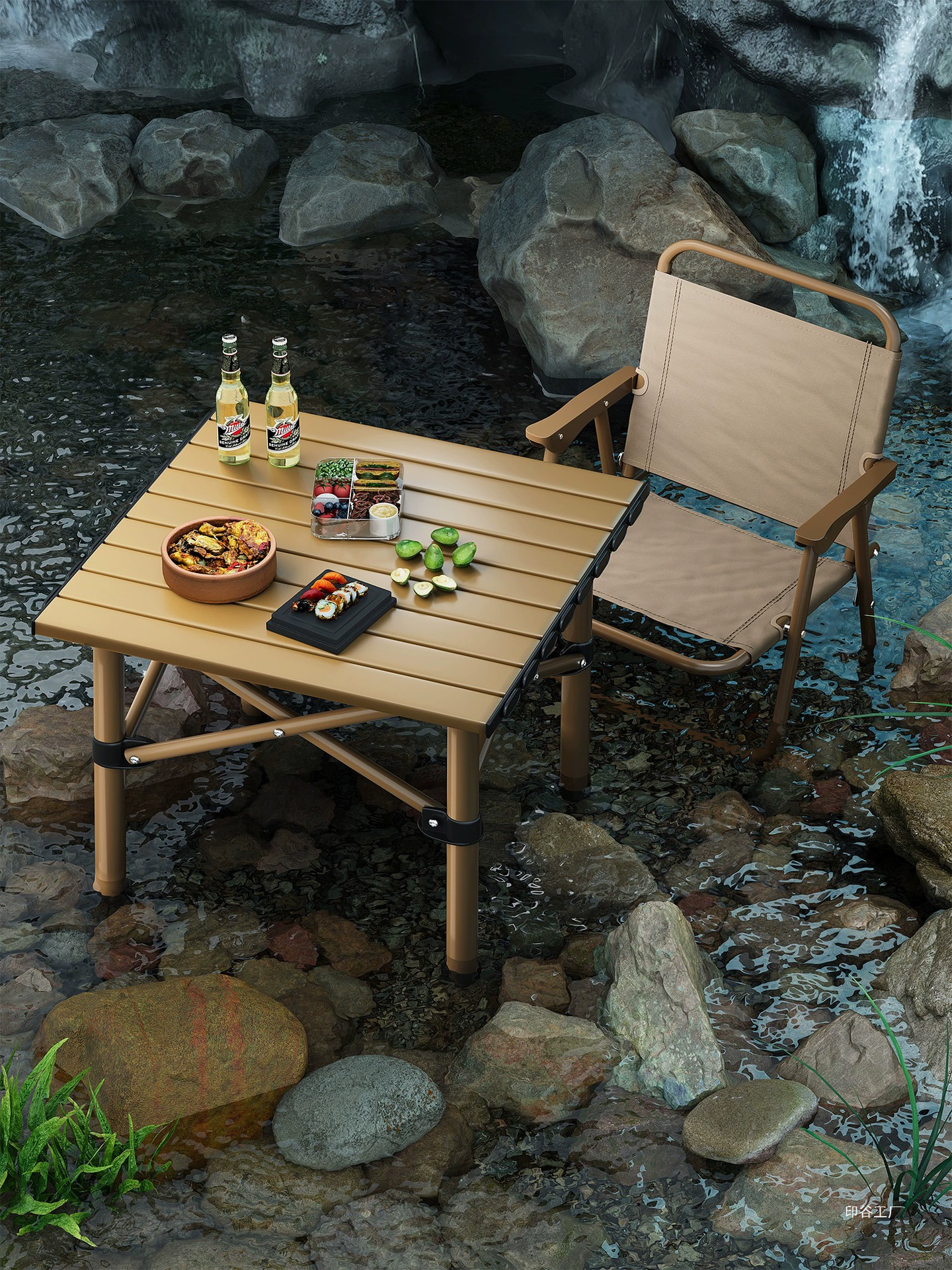 Складной стол, портативный уличный походный стол и стул, комбинированный стол для пикника, стол для яичного рулета, стол для барбекю, стол для ночного рынка