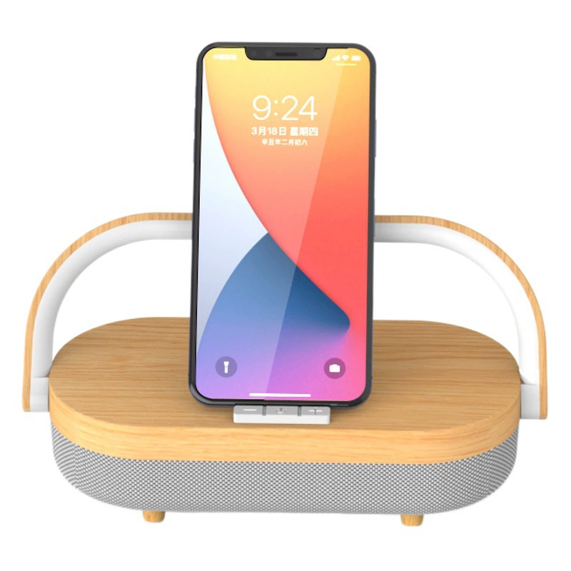 IGaur подарок практичный подарок мобильный телефон Беспроводная зарядка Настольная лампа спальня прикроватная лампа умный Bluetooth аудио