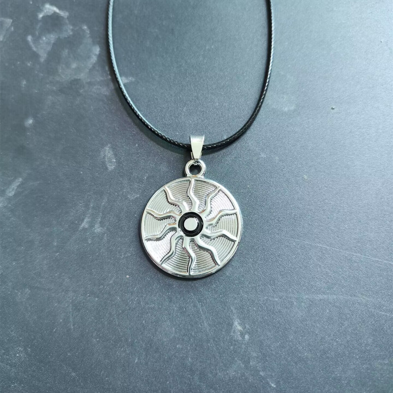 Sun Flame Necklace Personalized Pendant For Men And Women_voghion.com