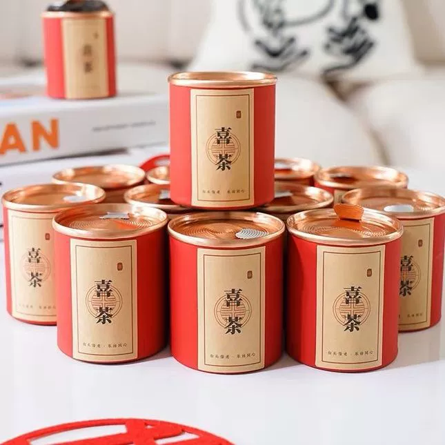 HiTea сувенирная маленькая банка для свадьбы, подружки невесты, жениха, практичный маленький подарок, ароматный чай, подарок для возвращения, практичная свадьба