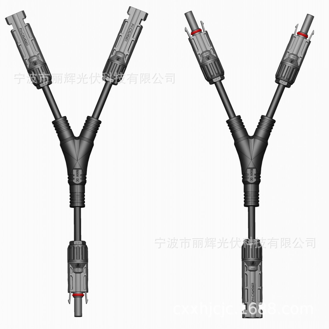 1500VDC̫���ܹ��Y�ͷ�֧��ͨMC4ת��ͷ ����һ������ IP68��ˮ