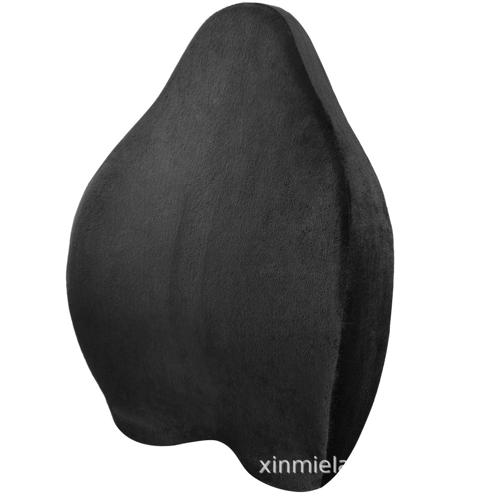 Nuevo cojín de espuma viscoelástica con soporte lumbar de rebote lento para oficina y coche, el cojín para el hogar más vendido de Amazon.