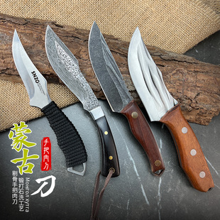 Cross-border outdoor camping knife hot selling hand meat knife fruit knife barbecue split beef and mutton knife special offer wholesale