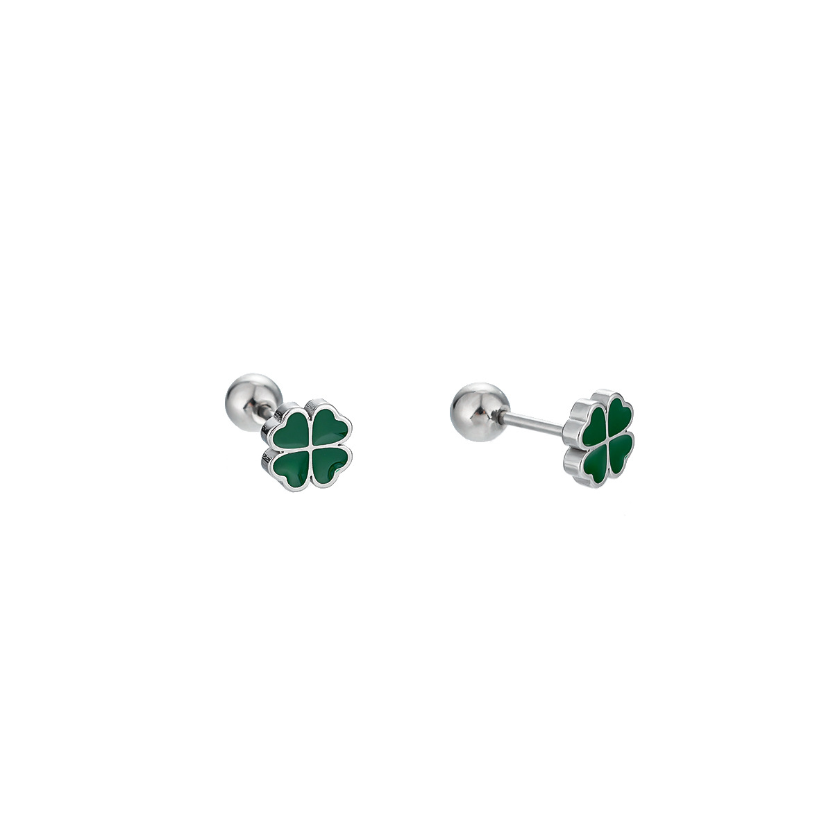 Minimalist Men's Stud Earrings In Stainless Steel For Daily Wear_voghion.com