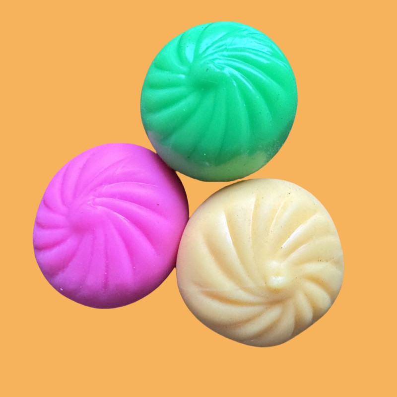 Caja Sorpresa de Peluche de Panecillo al Vapor, Juguete Antiestrés de Rebote Lento, Artículo Popular en TikTok, Venta al por Mayor Transfronteriza