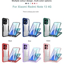 跨境适用红米NOTE14PRO壳膜一体琪彩360手机壳小米XM15PRO保护套