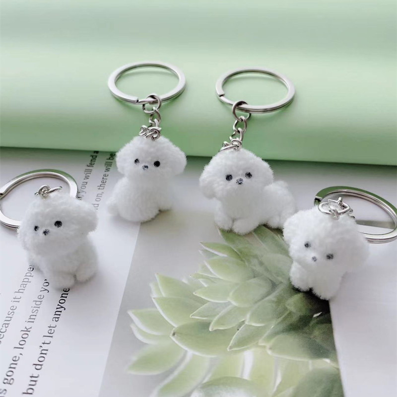 18g Weight Bag Pendant, Keychain Classification Daily Occasion Resin Material Bag, Cartoon, Dog, Tree, Car Pattern Women's Gender Cartoon Style, Cute Style Bag Cartoon Dog Bag Pendant Keychain Resin Women's Cartoon Style Cute Bag Pendant Keychain 2