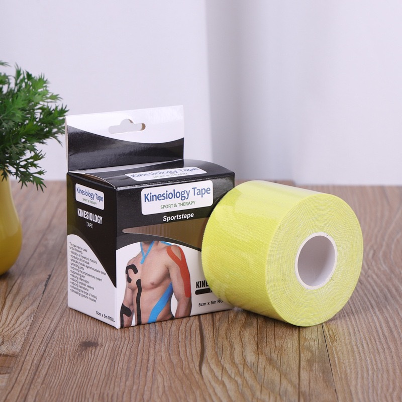 Kinesiología cinta muscular parche elástico cinta deportiva en caja muscular efecto interno parche en stock al por mayor