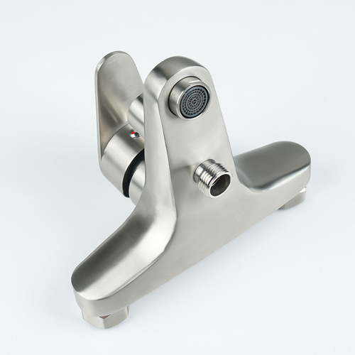 304 stainless steel shower faucet bathroom hot and cold switch bathtub faucet triple bath shower shower mixing valve