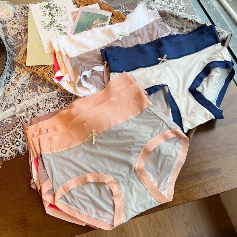 Dropshipping [10-Piece Mixed Color Pack] Special Clearance Price for Girls' Underwear, Can Be Used as Disposable Underwear