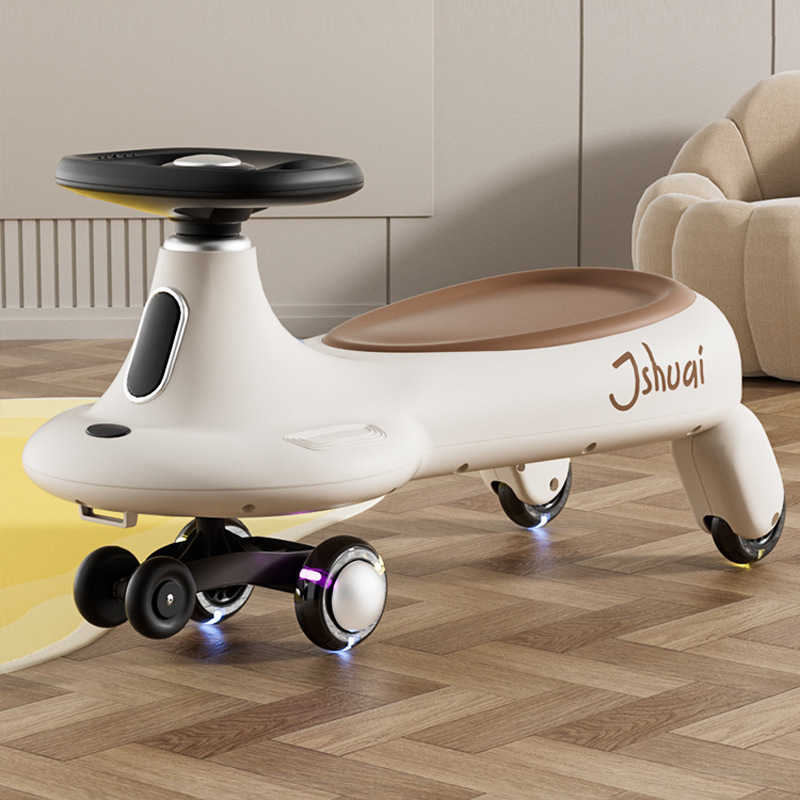 Twist Car Children 1-6 Years Old New Anti-rollover Swing Car for Adults Swing Car Silent Wheel for Boys and Girls Baby Slip Car