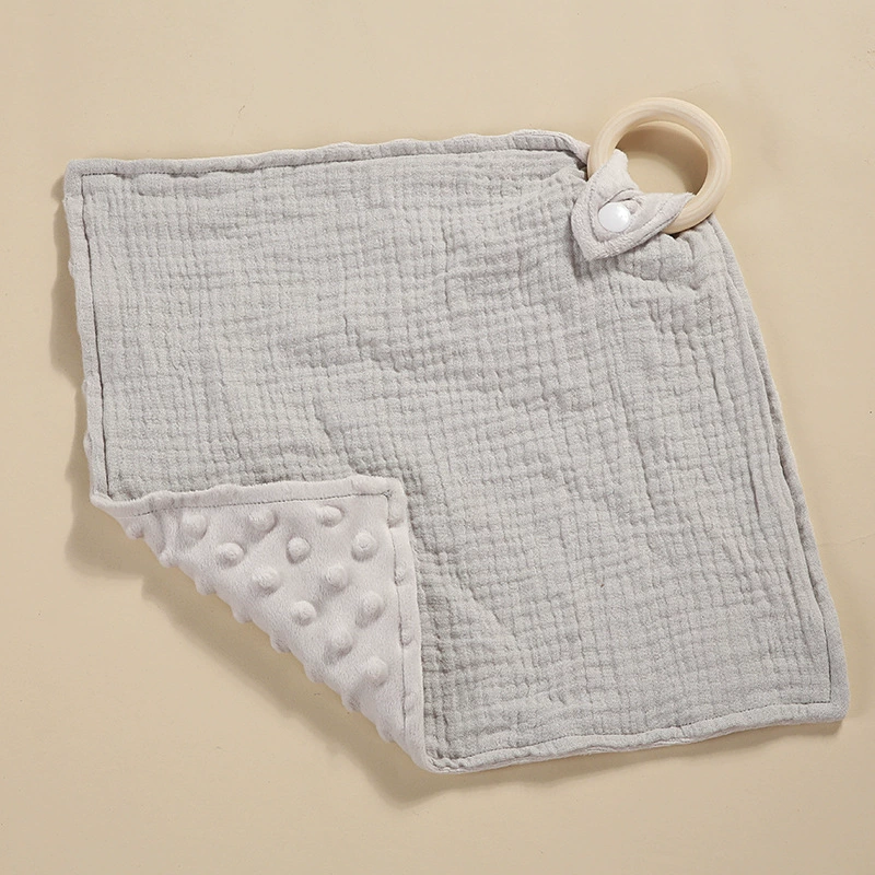 Бренд успокаивающее полотенце для комфорта малыша для новорожденных, двуслойная детская нагрудник, кукла, шарф, новая коллекция