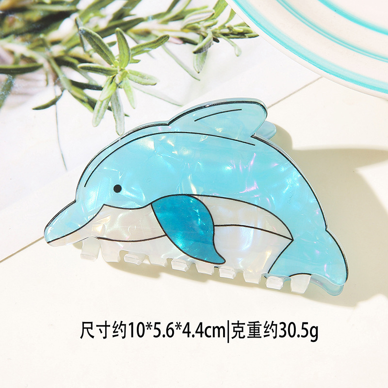 跨境个性海洋动物园抓夹企鹅鹦鹉狐狸长颈鹿螃蟹发夹鸭子海龟蜥蜴|undefined