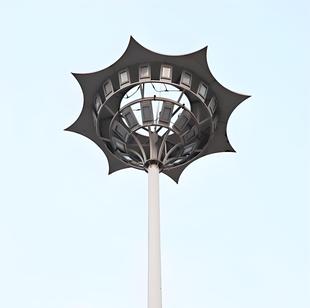 15~ 50m Adjustable/Ladder-Type Square High Pole Lamp Outdoor Basketball Court Floodlight Led High Birch Lighting
