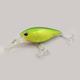 Small Shallow Diving Crankbaits Hard Plastic Minnow Baits Fresh Water Bass Swimbait Tackle Gear