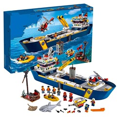 66113 シティストリートビューオーシャンアドベンチャージャイアントクルーズ船モデル 11617 微粒子ビルディングブロックおもちゃクロスボーダー D1289