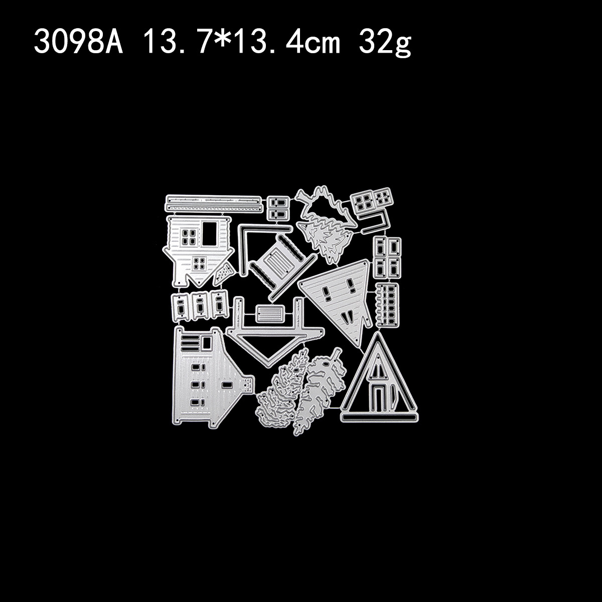 Caña de pescar DIY cuchillo molde corte muere álbum de recortes grabado cuchillo molde mano cuenta Material productos transfronterizos