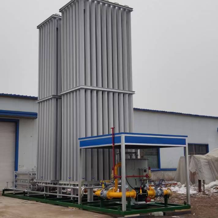 批发空温式汽化器 燃气调压撬  LNG气化调压撬调压柜 汽化调压撬