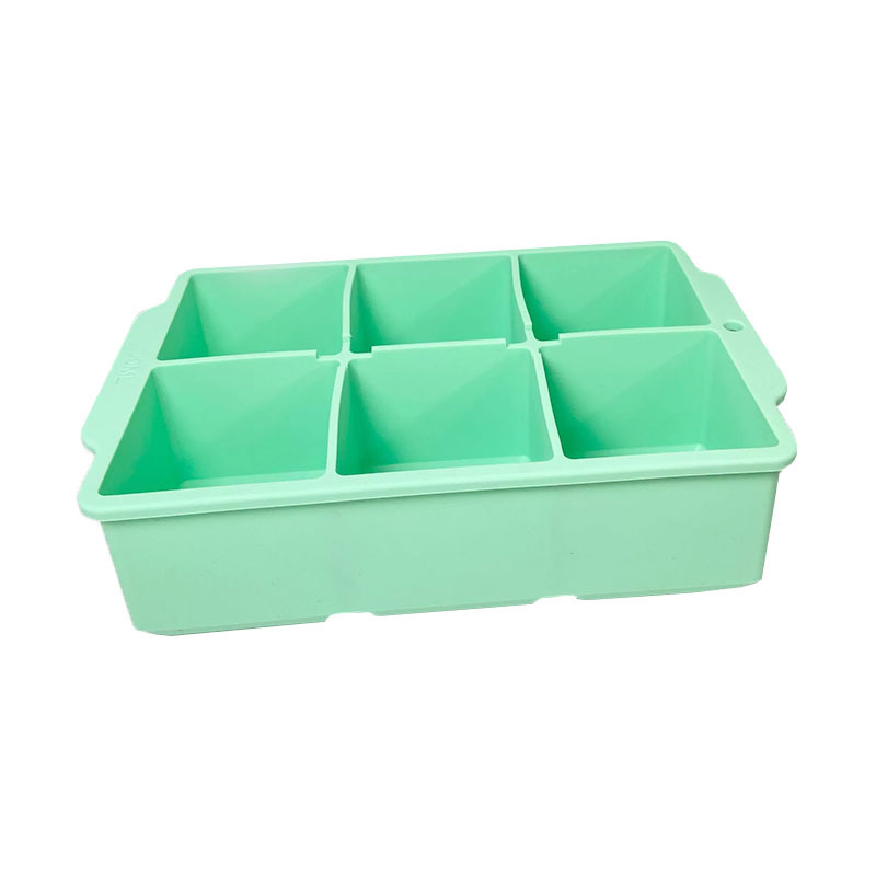 Molde de Silicona para Hielo de Grado Alimenticio Desmoldeo Fácil Congelación Rápida