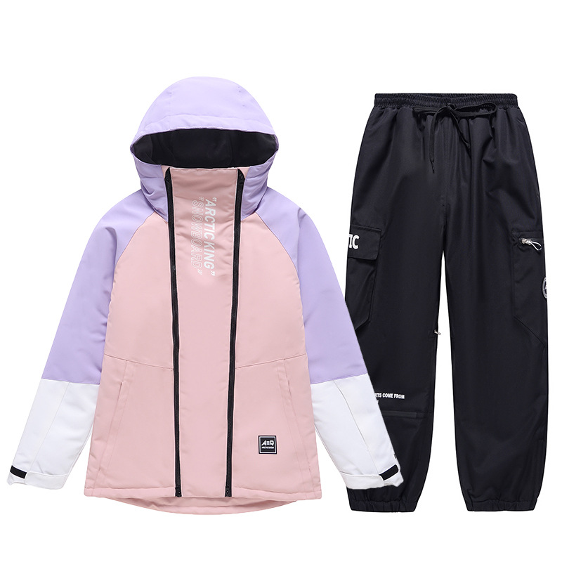 Kid's Clothing suit for men and women, winter outdoor snowboard and double board ski clothing and pants, windproof, water repellent and warm_voghion.com