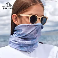 Шарф для велоспорта Pelliot, защита от солнца, маска для лица, ветрозащитный, пескозащитный, для мужчин и женщин