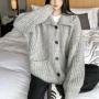 宽松新款秋冬长袖开衫