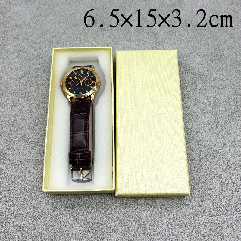 Caja Rectangular para Reloj Cartón para Relojes y Estuche de Regalo
